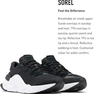 Sorel Women's Kinetic RNEGD Lace Shoes - Like New B-12.5 Size 8.5